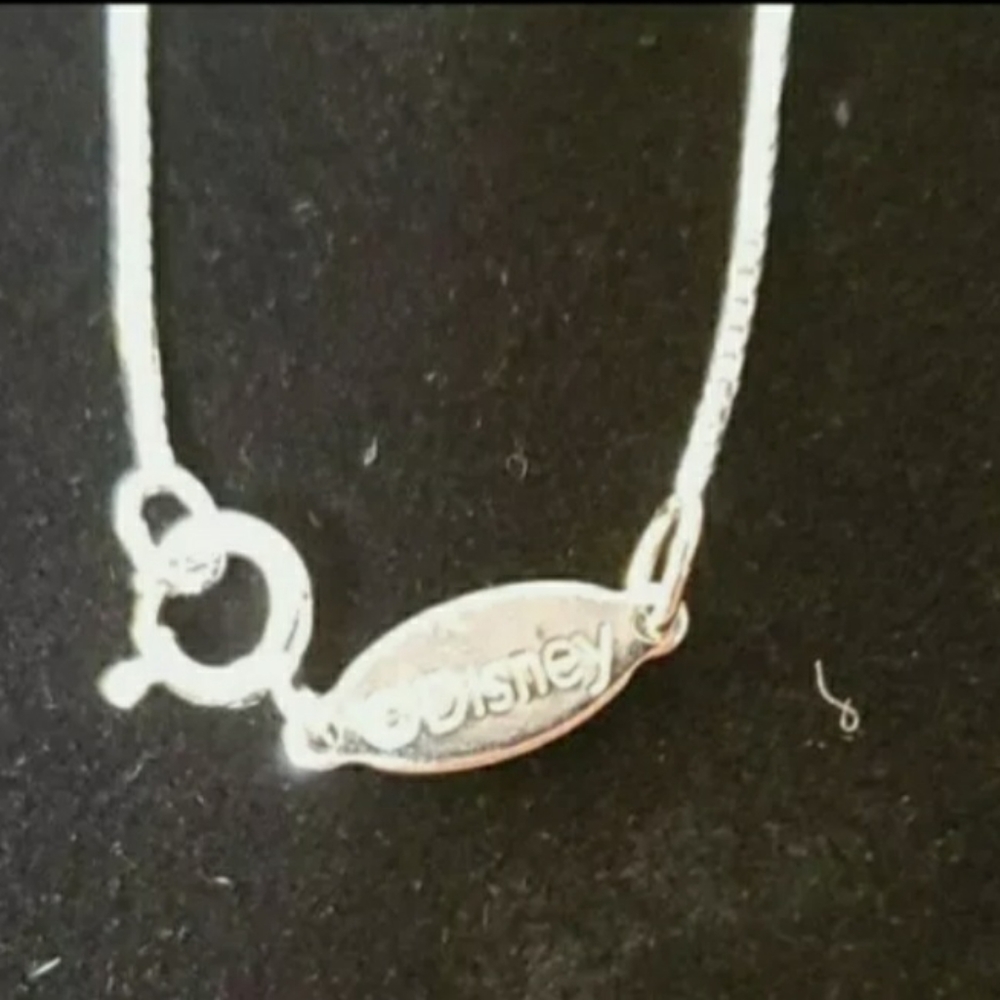 Helzberg 925 14k Disney Cinderella Necklac - Picture 8 of 9